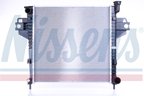 Nissens 606555 Radiator - Front - view 1