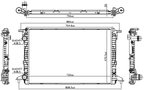 Nissens 606573 Radiator - view 5