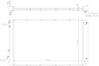 Nissens 606608 Radiator - view 2