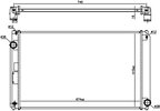 Nissens 606610 Radiator - view 6