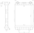 Nissens 606645 Radiator - Left or Right - view 1