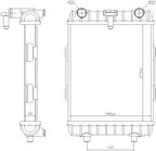 Nissens 606645 Radiator - Left or Right - view 2