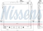 Nissens 606649 Radiator - Front - view 6