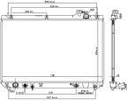 Nissens 606652 Radiator - view 6