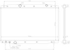 Nissens 606699 Radiator - view 2