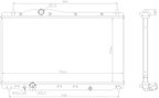 Nissens 606701 Radiator - view 2