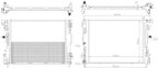 Nissens 606746 Radiator - view 1