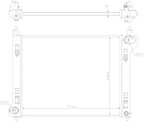 Nissens 606766 Radiator - view 5