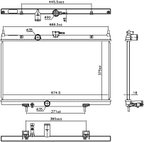 Nissens 606768 Radiator - view 2