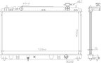 Nissens 606836 Radiator - view 5