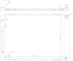 Nissens 606837 Radiator - view 2