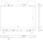 Nissens 606853 Radiator - view 2
