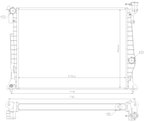 Nissens 606953 Radiator - view 1