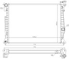 Nissens 606953 Radiator - view 2
