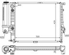 Nissens 60709A Radiator - view 2