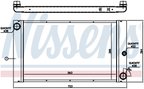 Nissens 60762 Radiator - view 3