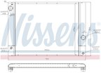 Nissens 60772 Radiator - view 6