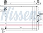 Nissens 60779 Radiator - view 5