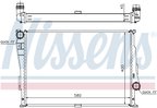 Nissens 60806 Radiator - view 2