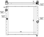 Nissens 60826 Radiator - view 6