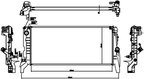 Nissens 60865 Radiator - view 2