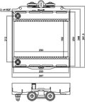 Nissens 60873 Radiator - Right - view 2