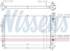 Nissens 60922 Radiator - Center - view 3