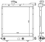 Nissens 60979 Radiator - Front - view 2