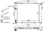 Nissens 61000 Radiator - view 2