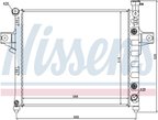 Nissens 61023 Radiator - Front - view 5