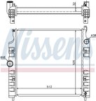 Nissens 61026 Radiator - Front - view 5