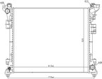 Nissens 61034 Radiator - view 2
