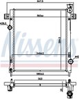 Nissens 61035 Radiator - Front - view 5