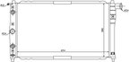 Nissens 616591 Radiator - Front - view 5