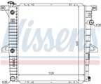 Nissens 62060 Radiator - Center - view 5