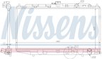 Nissens 62276 Radiator - view 5