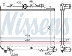 Nissens 62512 Radiator - Front - view 5