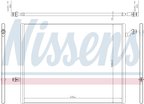 Nissens 627024 Radiator - view 5