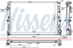 Nissens 627033 Radiator - view 6