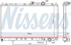 Nissens 628431 Radiator - Front - view 5