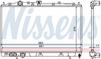 Nissens 628591 Radiator - Front - view 5
