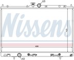 Nissens 62893 Radiator - Front - view 5
