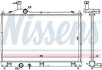 Nissens 628967 Radiator - Front - view 5