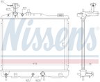 Nissens 628982 Radiator - Front - view 5