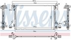 Nissens 630766 Radiator - Front - view 5