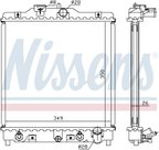 Nissens 633081 Radiator - view 2