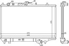 Nissens 63390 Radiator - view 2