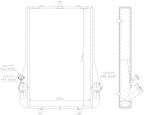 Nissens 63623 Radiator - Left - view 2