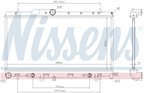 Nissens 64123 Radiator - Front - view 5