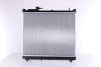 Nissens 641757 Radiator - Front - view 1